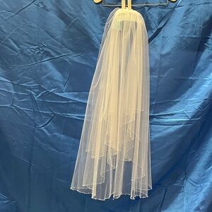 Rhinestone Veil with Blusher